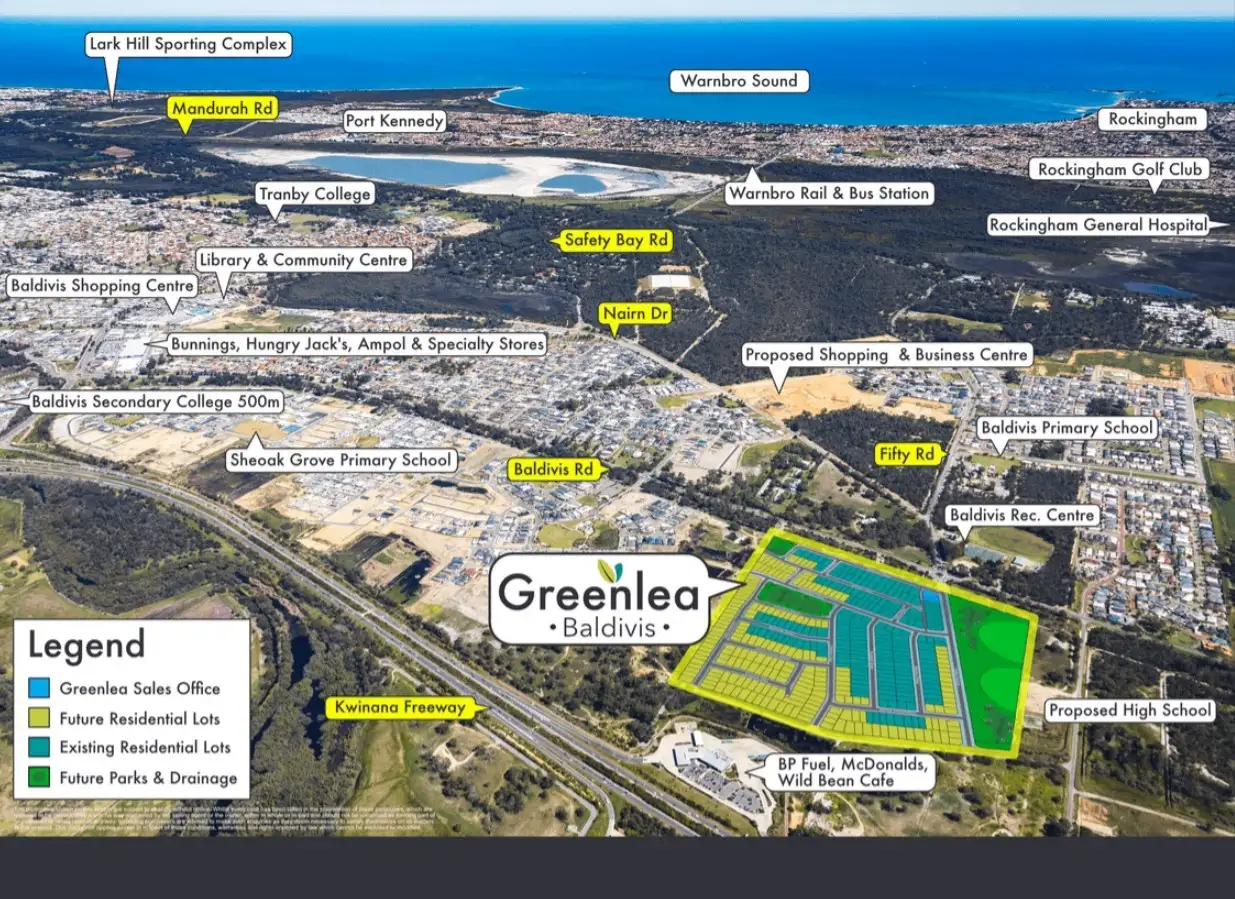 Main view of Homely land listing, LOT 2, 4 Arden Avenue, Baldivis WA 6171