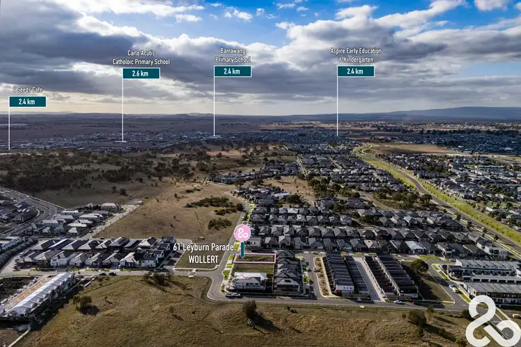 Second view of Homely land listing, 61 Leyburn Parade, Wollert VIC 3750