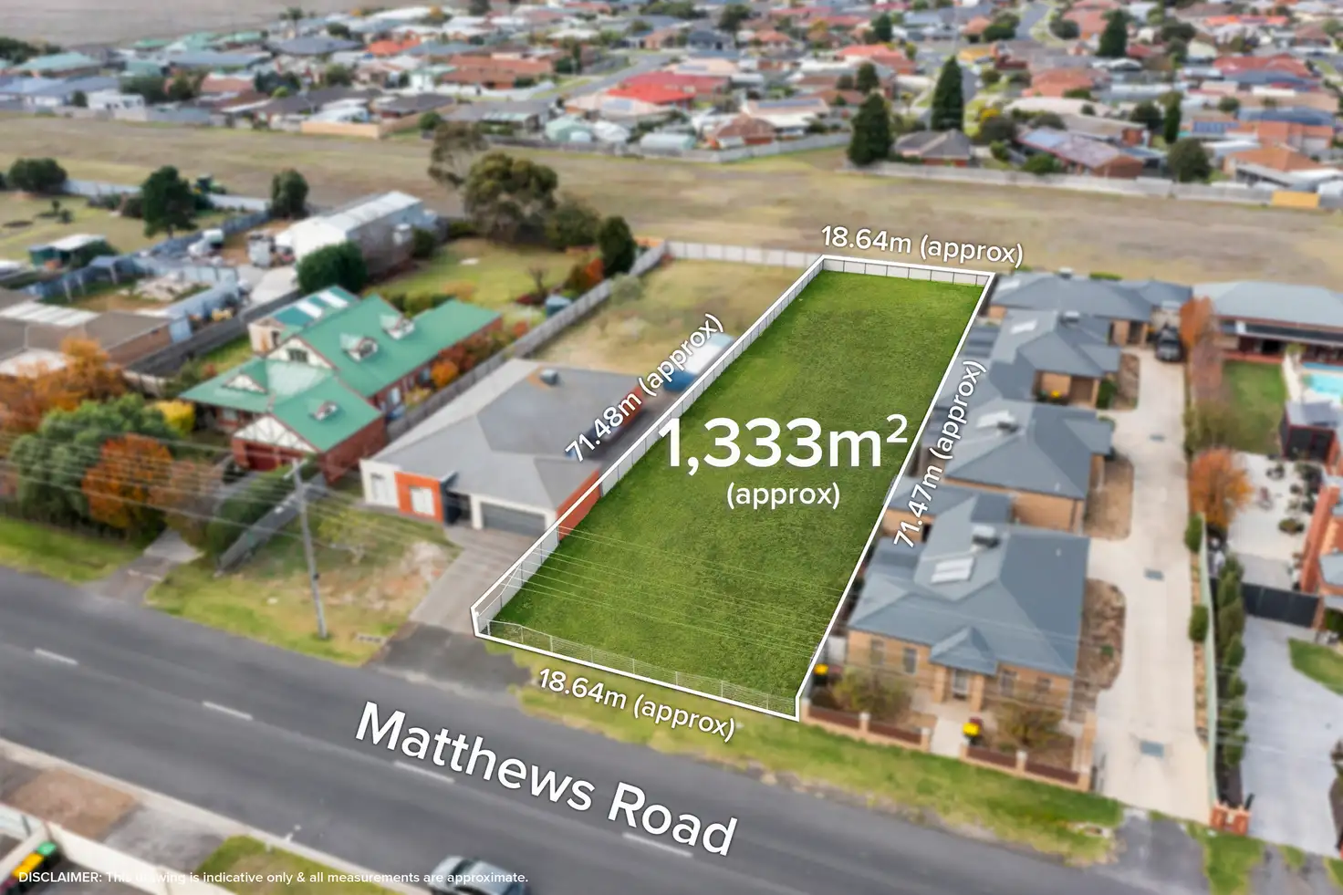 Main view of Homely land listing, 156 Matthews Road, Corio VIC 3214