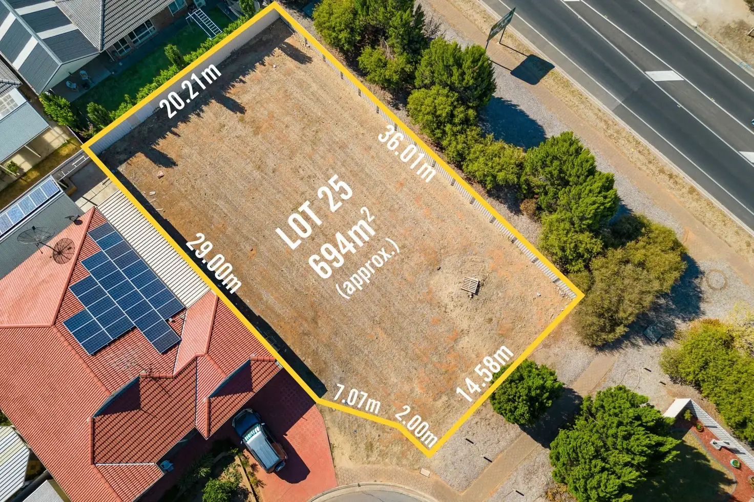 Main view of Homely land listing, 3 Emu Court, Paralowie SA 5108