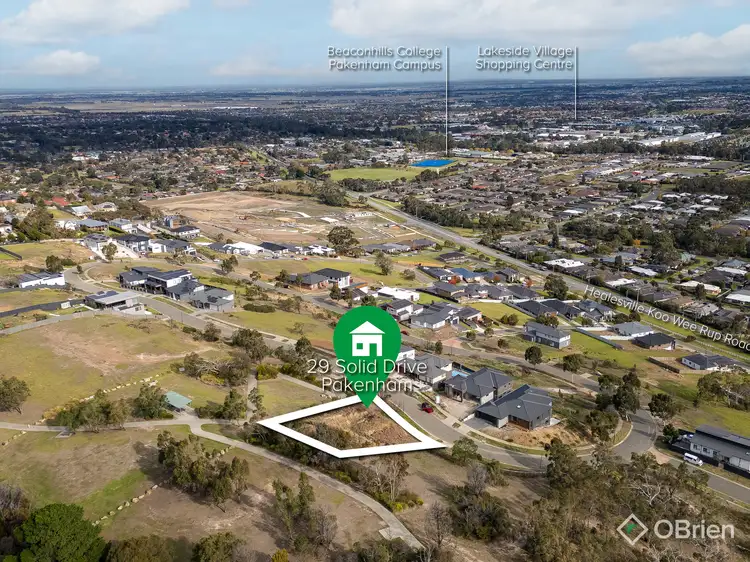 Main view of Homely land listing, 29 Solid Drive, Pakenham VIC 3810