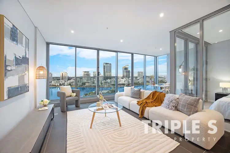 Main view of Homely apartment listing, 1609/18 Footbridge Boulevard, Wentworth Point NSW 2127