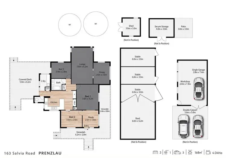 Third view of Homely rural property listing, 163 Salvia Road, Prenzlau QLD 4311