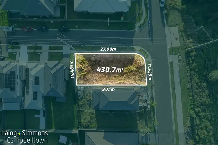 Main view of Homely land listing, 39 Whistler Street, Gregory Hills NSW 2557