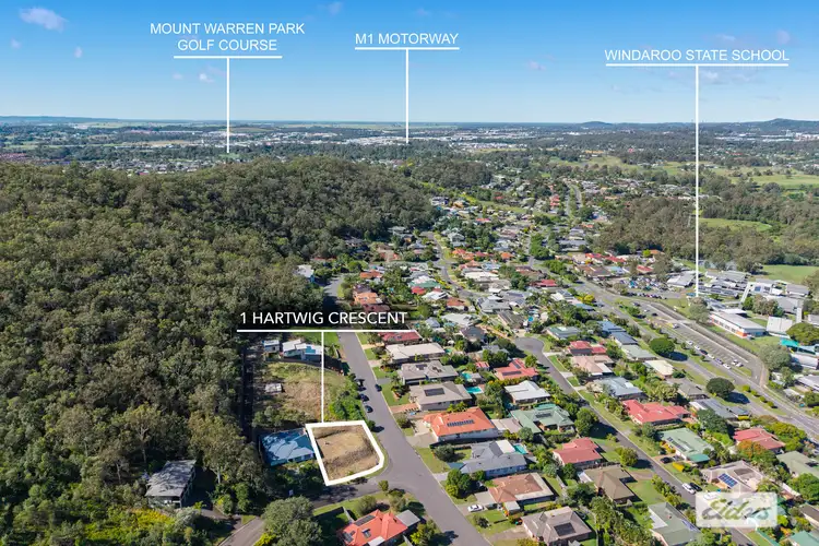 Second view of Homely land listing, 1 Hartwig Crescent, Mount Warren Park QLD 4207