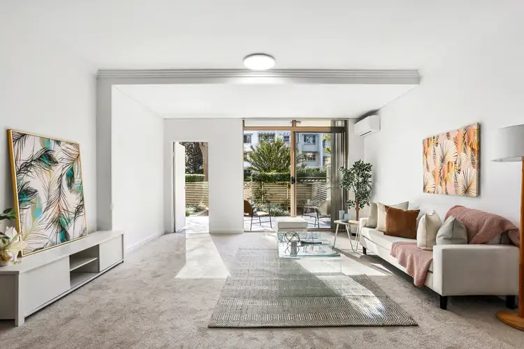 Main view of Homely unit listing, 104/4 Stromboli Strait, Wentworth Point NSW 2127