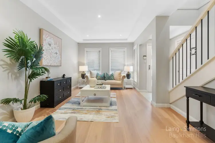 Second view of Homely townhouse listing, 2/22-26 Edward Street, Baulkham Hills NSW 2153