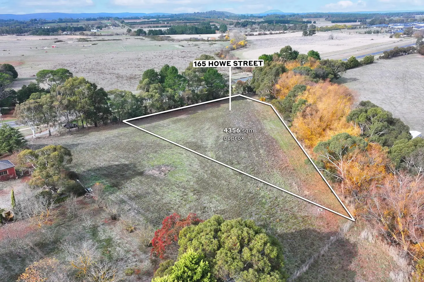 Main view of Homely land listing, 165 Howe Street, Miners Rest VIC 3352