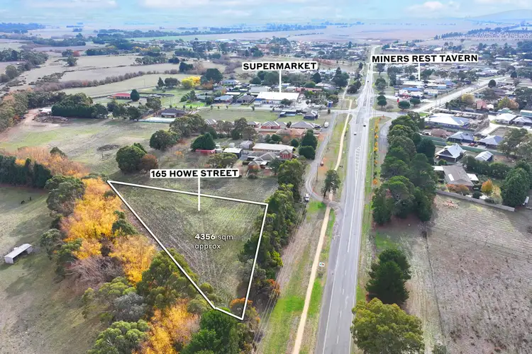 Second view of Homely land listing, 165 Howe Street, Miners Rest VIC 3352