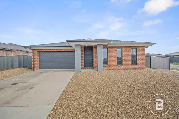 Second view of Homely house listing, 34 Hains Close, Beaufort VIC 3373
