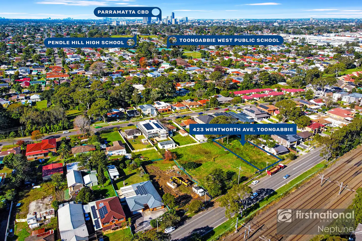 Main view of Homely land listing, 423 Wentworth Avenue, Toongabbie NSW 2146