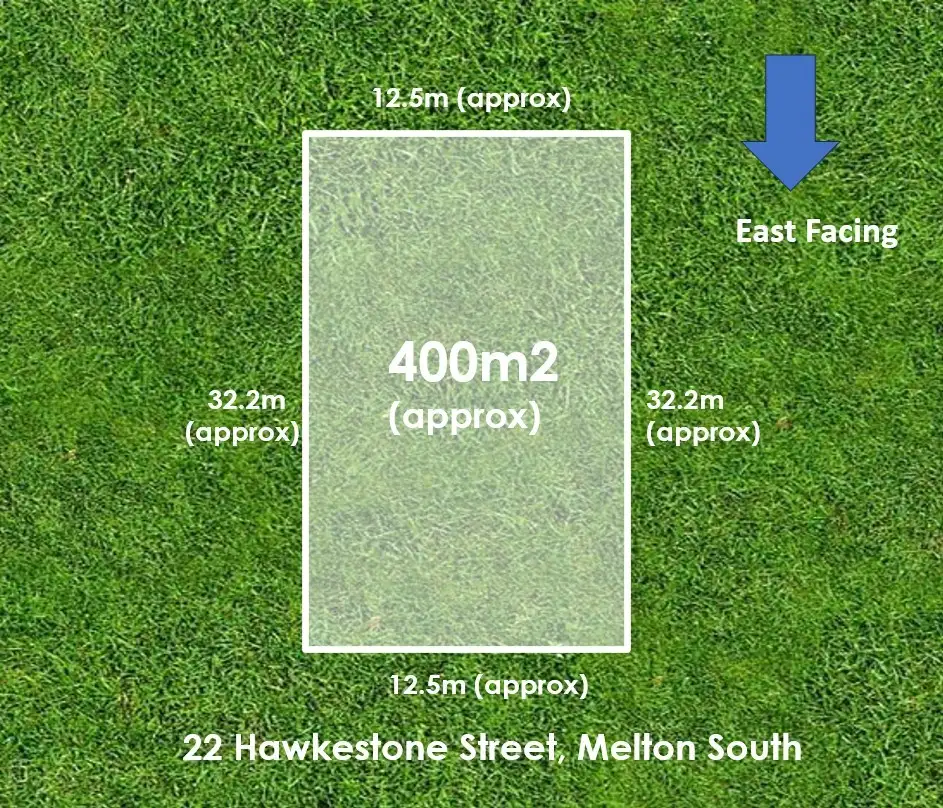 Main view of Homely land listing, 22 Hawkestone Street, Melton South VIC 3338