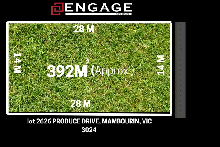 Main view of Homely land listing, LOT 2626, 14 Produce Drive, Mambourin VIC 3024