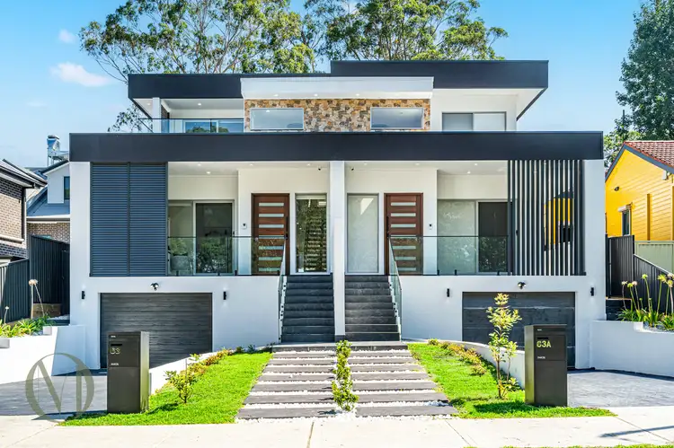 Second view of Homely semi-detached listing, 63A Moffatts Drive, Dundas Valley NSW 2117