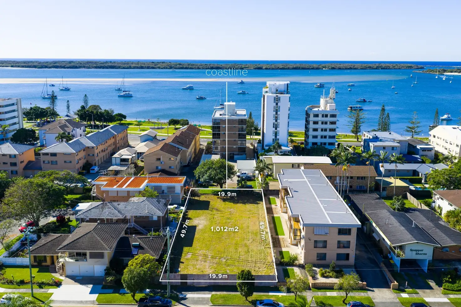 Main view of Homely land listing, 61-63 Back Street, Biggera Waters QLD 4216