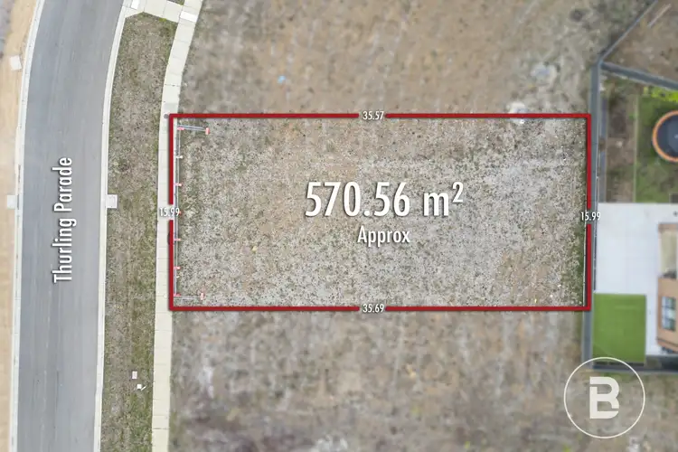 Main view of Homely land listing, 12 Thurling Parade, Lucas VIC 3350