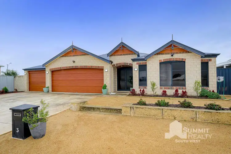 Main view of Homely house listing, 3 Zedor Way, Dalyellup WA 6230