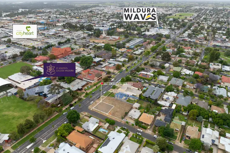 Main view of Homely land listing, 157 Twelfth Street, Mildura VIC 3500