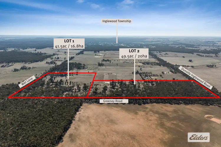 Lots 1 & 2/378 Dunolly-Inglewood Road, Inglewood VIC 3517