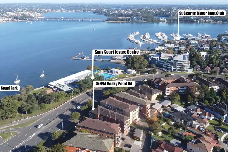 Main view of Homely unit listing, 4/694 Rocky Point (Rear lane access - Doon Dr) Road, Sans Souci NSW 2219