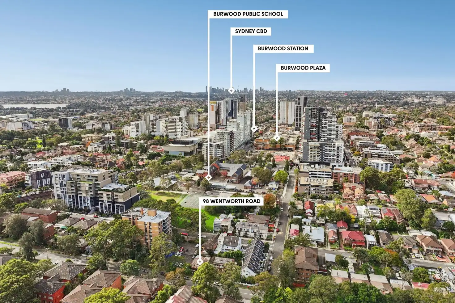 Main view of Homely house listing, 98 Wentworth Road, Burwood NSW 2134