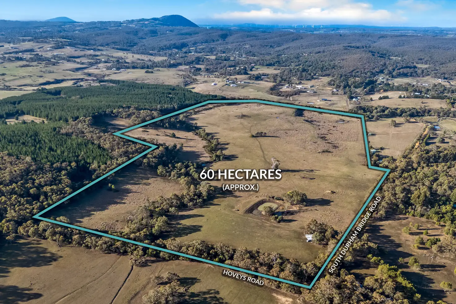 Main view of Homely land listing, Cnr South Durham Bridge and Hoveys Road, Durham Lead VIC 3352