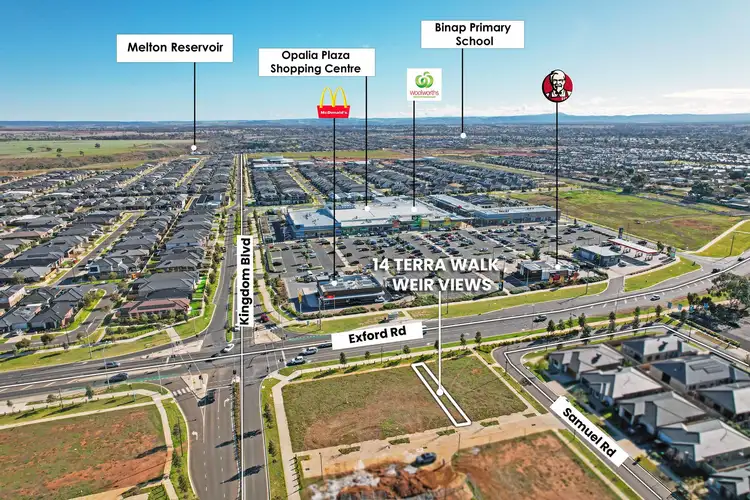 Fourth view of Homely land listing, 14 Terra Walk, Weir Views VIC 3338