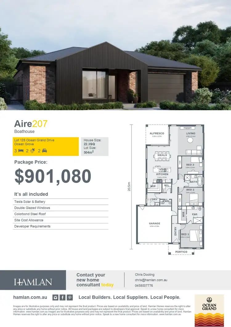 Seventh view of Homely land listing, LOT 128 Ocean Grand Drive, Ocean Grove VIC 3226