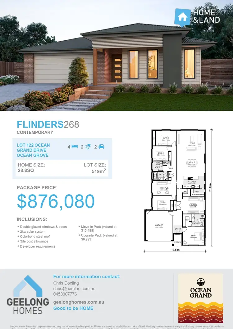 Third view of Homely land listing, LOT 122 Ocean Grand Drive, Ocean Grove VIC 3226