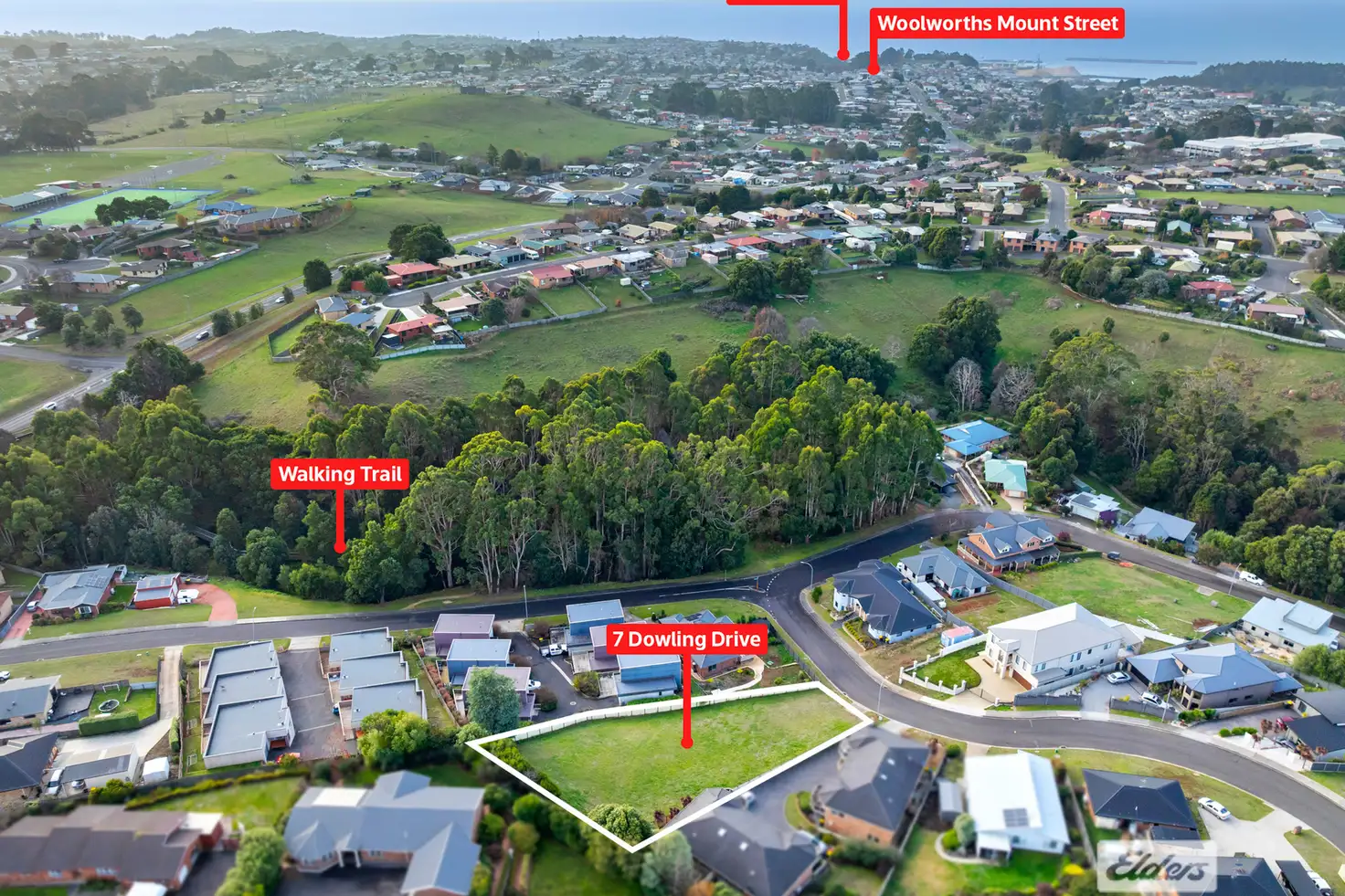 Main view of Homely land listing, 7 Dowling Drive, Romaine TAS 7320