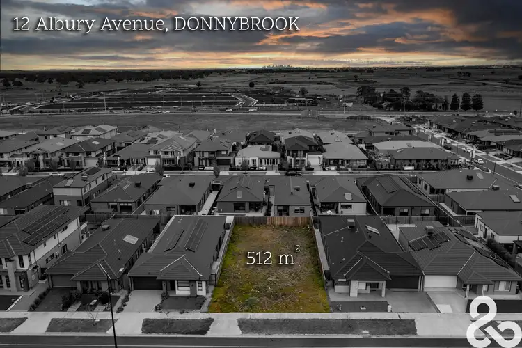 Main view of Homely land listing, 12 Albury Avenue, Donnybrook VIC 3064