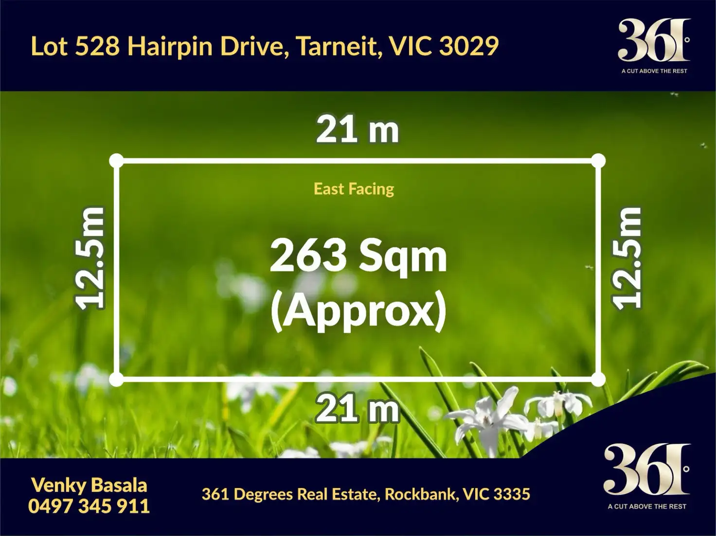 Main view of Homely land listing, LOT 528 Hairpin Drive, Tarneit VIC 3029