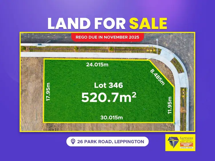 LOT 346, 26 Park Road, Leppington NSW 2179