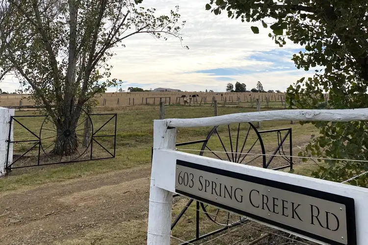 Main view of Homely house listing, 603 Spring Creek Road, Spring Creek QLD 4361