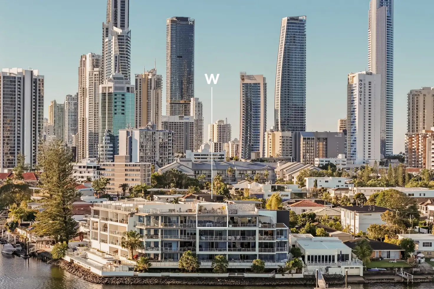 Main view of Homely apartment listing, 406/30-32 Paradise Island, Surfers Paradise QLD 4217