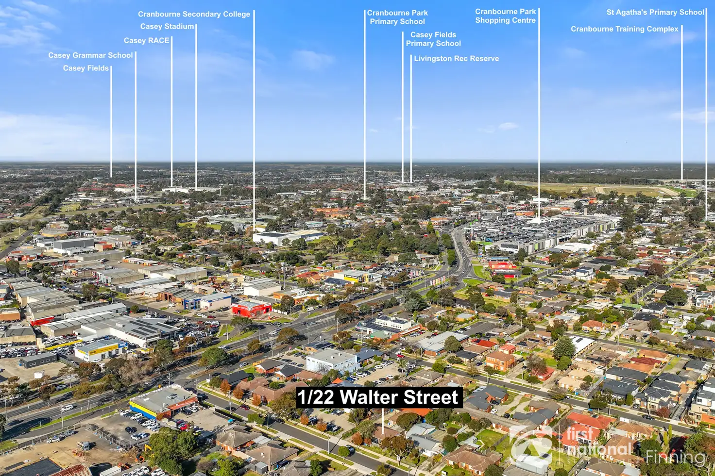 Main view of Homely unit listing, 1/22 Walter Street, Cranbourne VIC 3977