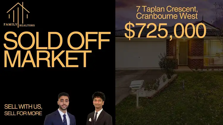 7 Taplan Crescent, Cranbourne West VIC 3977