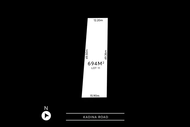 Main view of Homely land listing, LOT 11, 21 Kadina Road, Wallaroo SA 5556