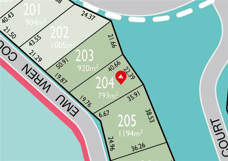 Second view of Homely land listing, 9 Emu Wren Court, Point Boston SA 5607