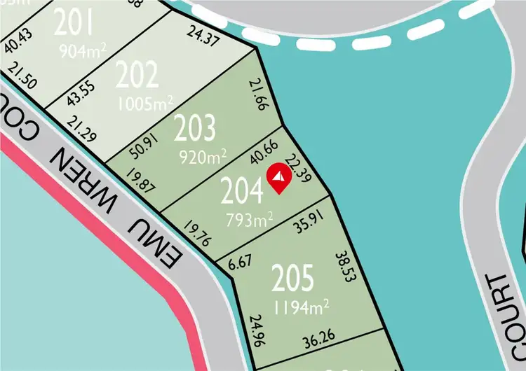 Third view of Homely land listing, 9 Emu Wren Court, Point Boston SA 5607
