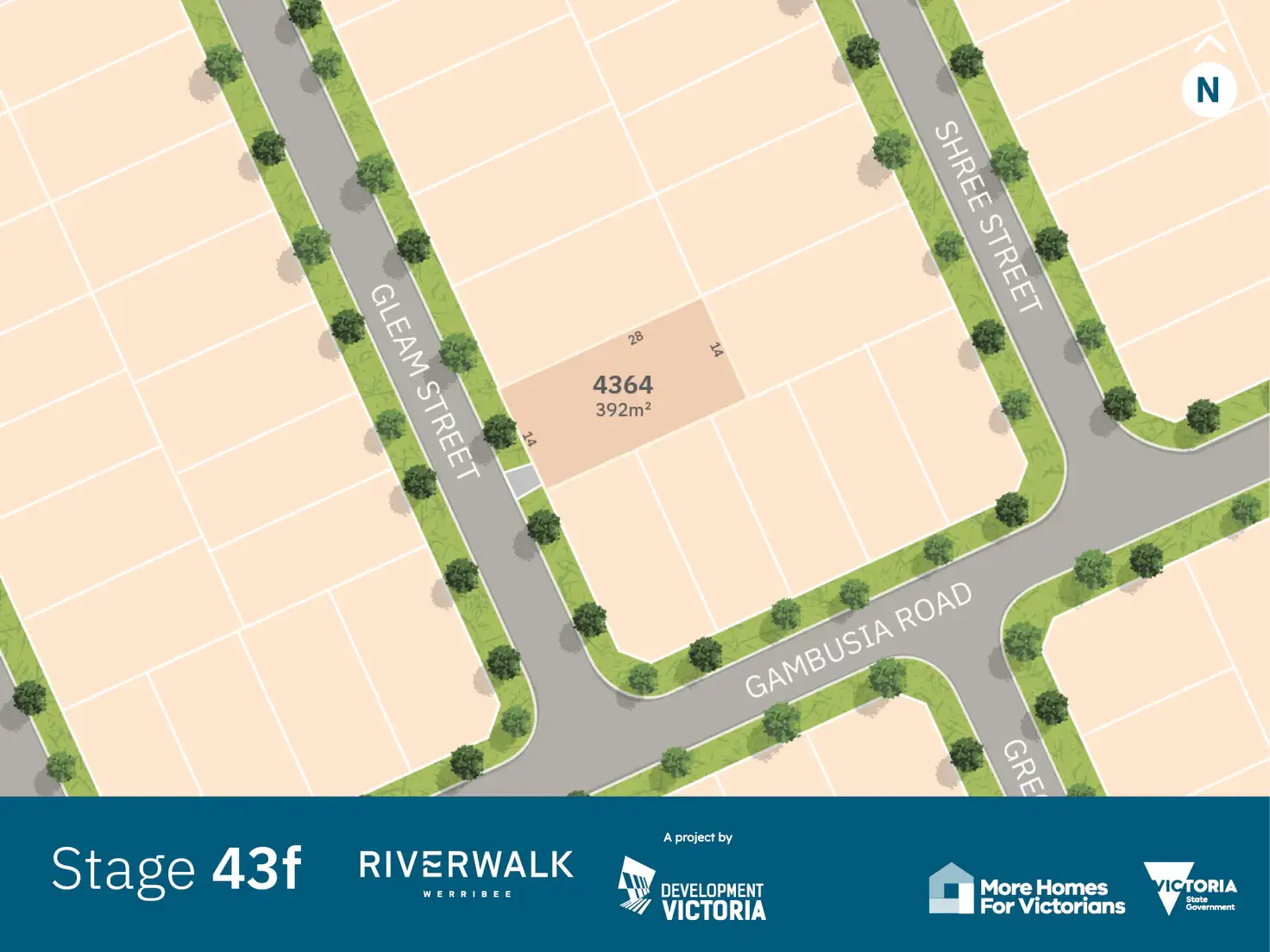 Main view of Homely land listing, LOT 4364 Gleam Street, Werribee VIC 3030