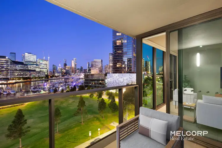 Second view of Homely apartment listing, 602/1 Point Park Crescent, Docklands VIC 3008
