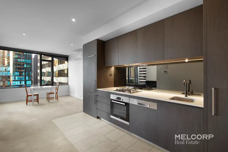 Second view of Homely apartment listing, 1709/155 Franklin Street, Melbourne VIC 3000