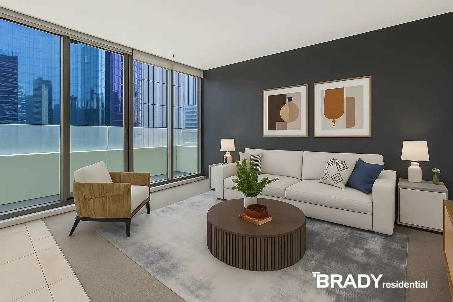 Main view of Homely apartment listing, 1402/8 Downie Street, Melbourne VIC 3000