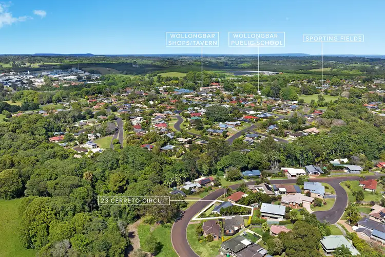 Second view of Homely house listing, 23 Cerreto Circuit, Wollongbar NSW 2477