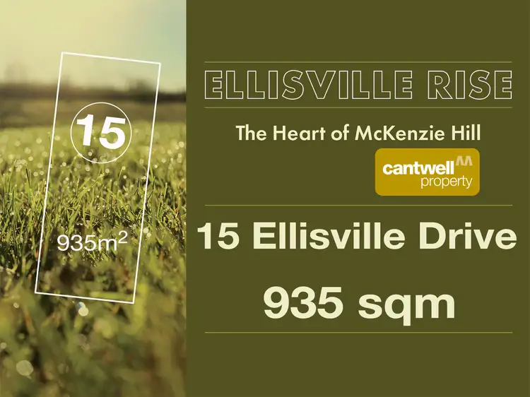Main view of Homely land listing, 15 Ellisville Drive, Mckenzie Hill VIC 3451