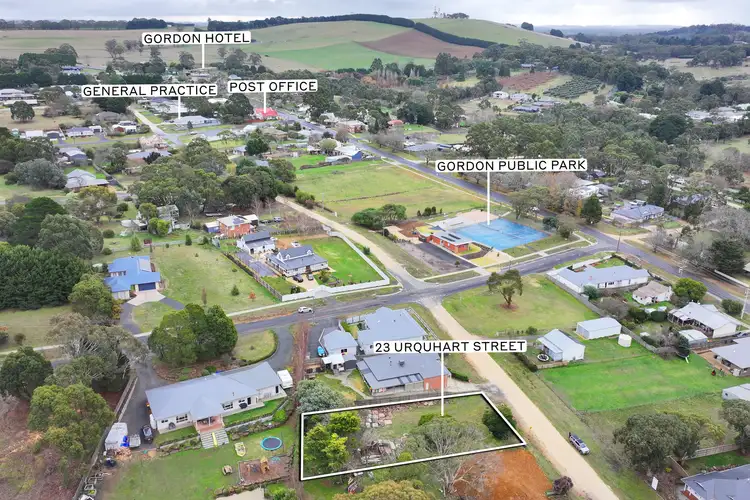 Main view of Homely land listing, 23 Urquhart Street, Gordon VIC 3345