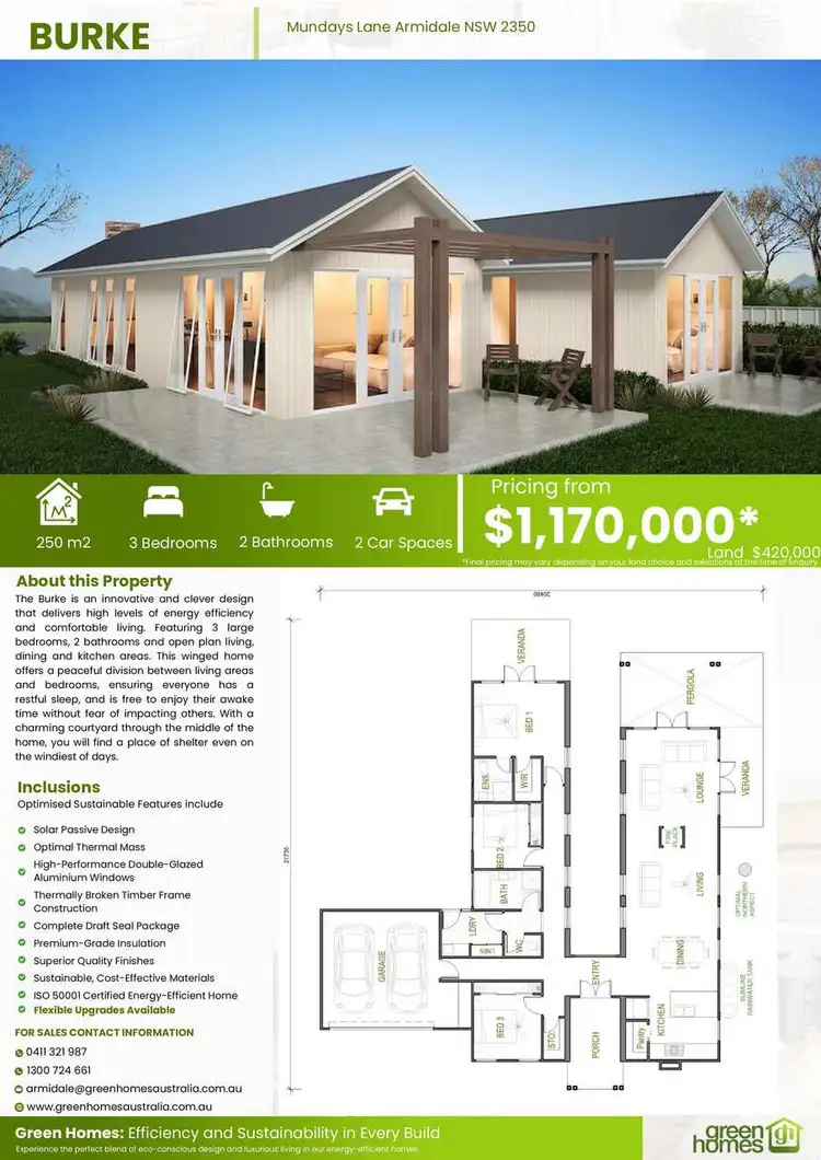 Third view of Homely land listing, LOT 16 Mundays Lane, Armidale NSW 2350