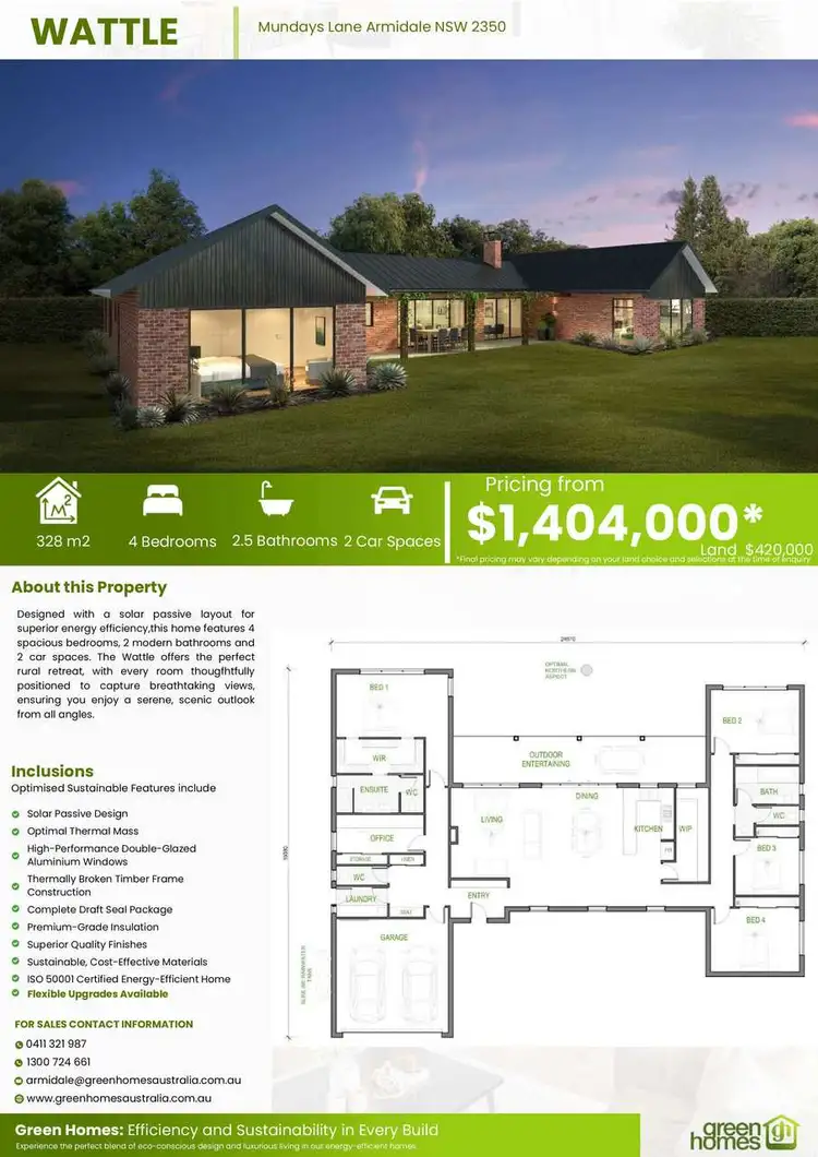 Sixth view of Homely land listing, LOT 15 Mundays Lane, Armidale NSW 2350