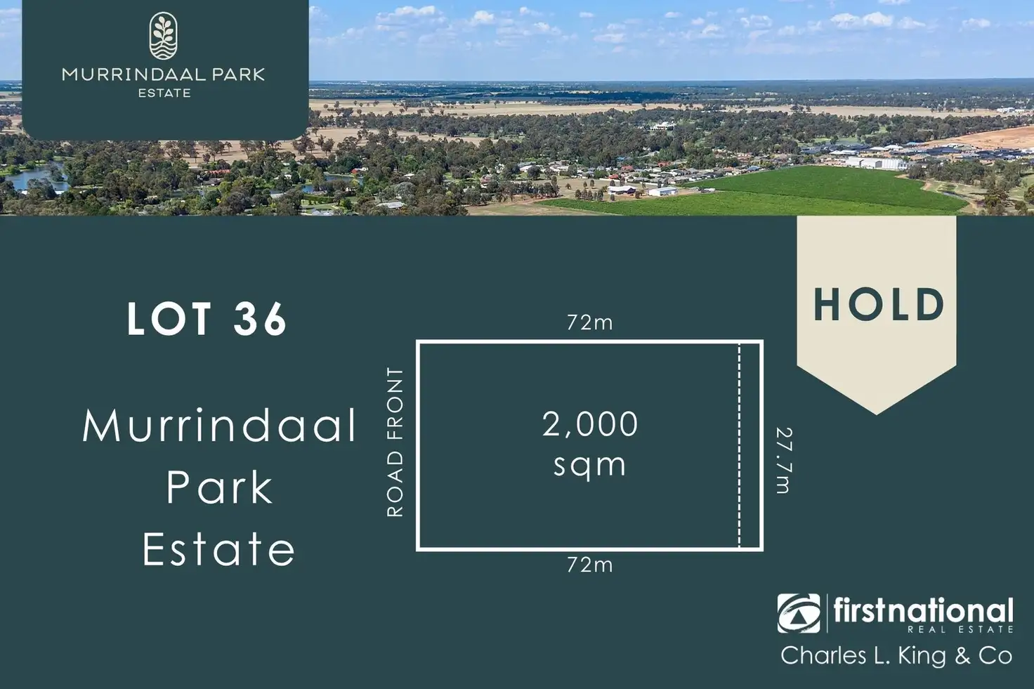 Main view of Homely land listing, Murrindaal Park - Lot 36/420 Perricoota Road, Moama NSW 2731